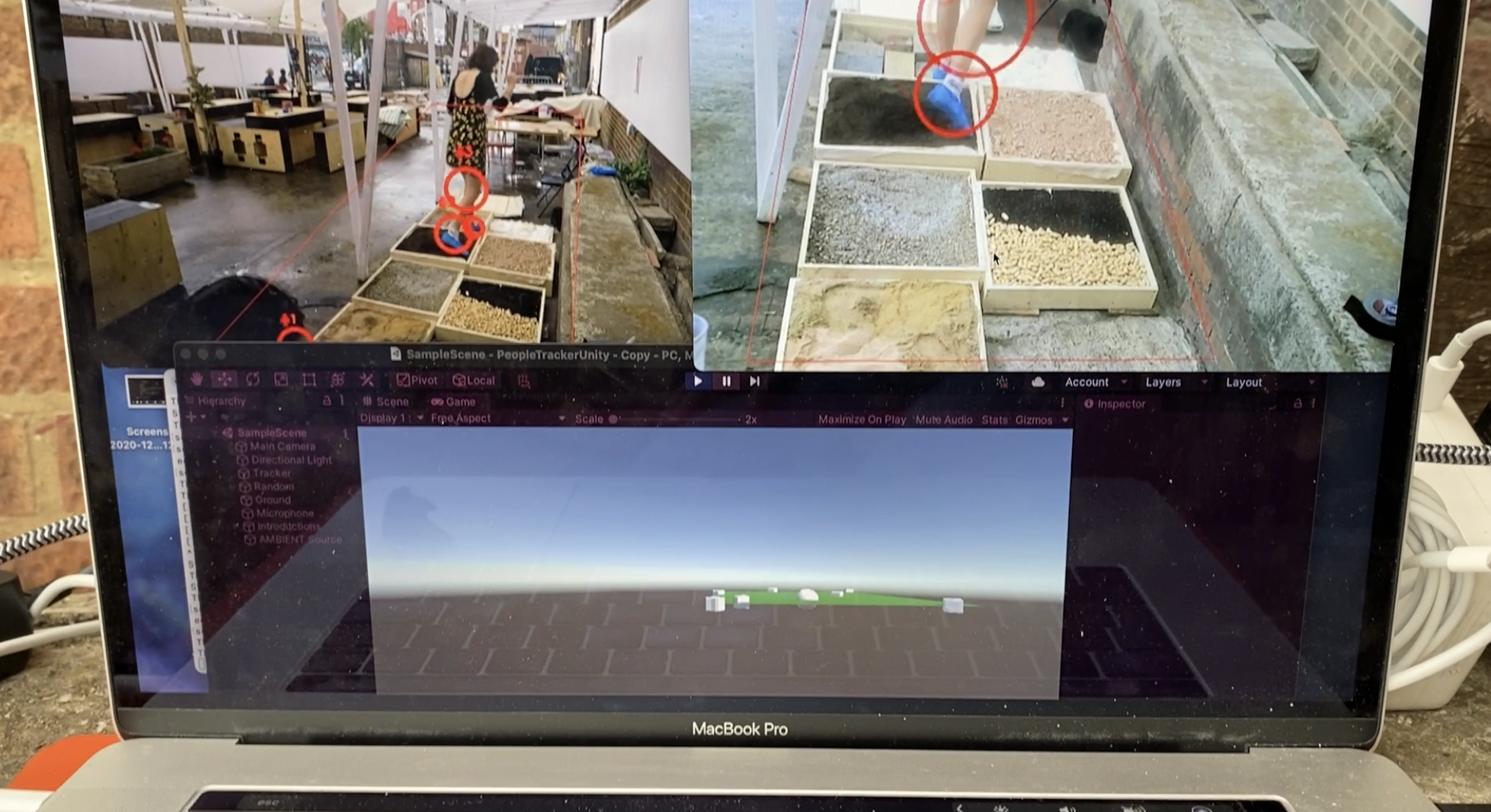 Unity motion tracking setup on MacBook
